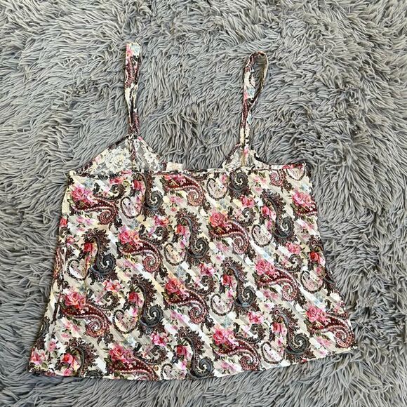 Victoria’s Secret Vintage Rose and Paisley Camisole, Size L - Picture 6 of 6